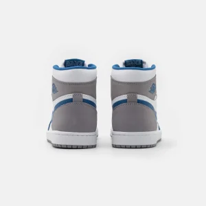 boutique en france Air Jordan 1 Retro Unisex – Baskets Montantes – True Blue/White/Cement Grey 12