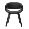 boutique en france Chaise Design Noire BENT 28