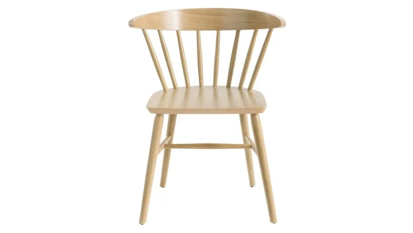 Chaises à Barreaux Bois Clair Chêne (lot De 2) DARIA boutiqued pas cher 3