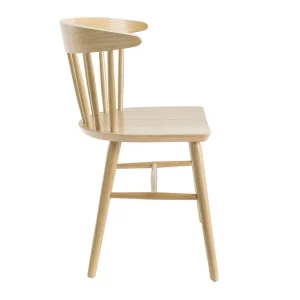 Chaises à Barreaux Bois Clair Chêne (lot De 2) DARIA boutiqued pas cher 18