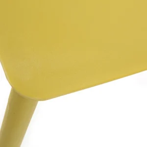 Chaises Design Empilables Jaunes (lot De 2) ANNA en solde 18