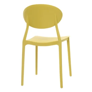 Chaises Design Empilables Jaunes (lot De 2) ANNA en solde 16