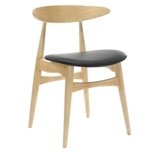 Chaises Scandinaves Bois Clair Et Noir (lot De 2) WALFORD Satisfait ou Remboursé 18