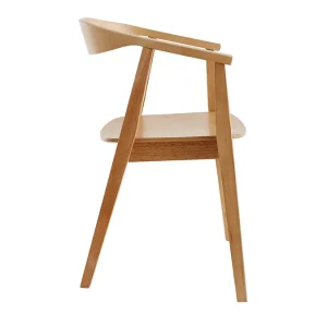 mode pas cher Chaises Scandinaves En Bois Clair Massif (lot De 2) BAHIA 20