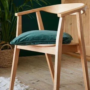 mode pas cher Chaises Scandinaves En Bois Clair Massif (lot De 2) BAHIA 34