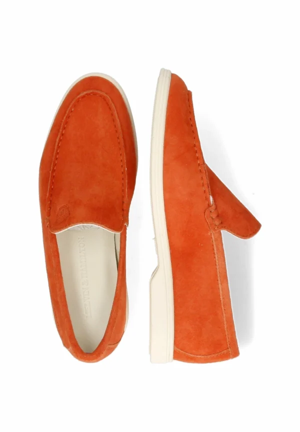 MELVIN & HAMILTON Adley 1 Eco Coral Lining – Mocassins – Koralle économies garanties 4