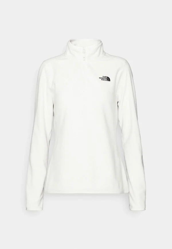 The North Face W 100 Glacier 1/4 Zip – Eu – Sweat Polaire – Gardenia White outlet 7