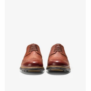 Chaussures à Lacets Cole Haan Men OriginalGrand Wingtip Oxford Woodbury Leather Java 22 achat pas cher 10